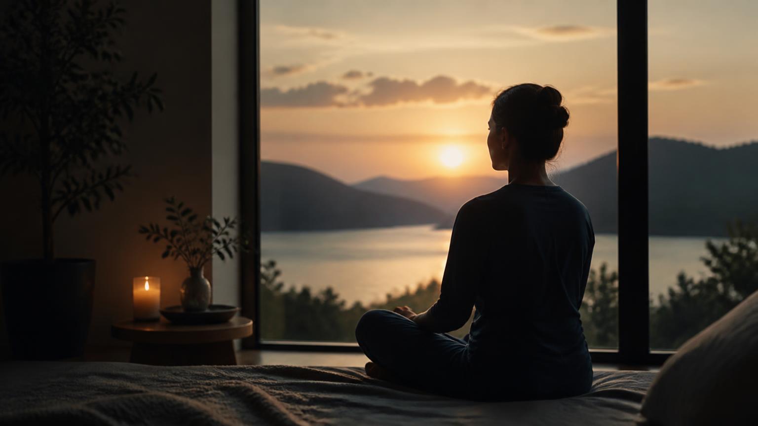 A calm morning moment representing the mind–body healing experience